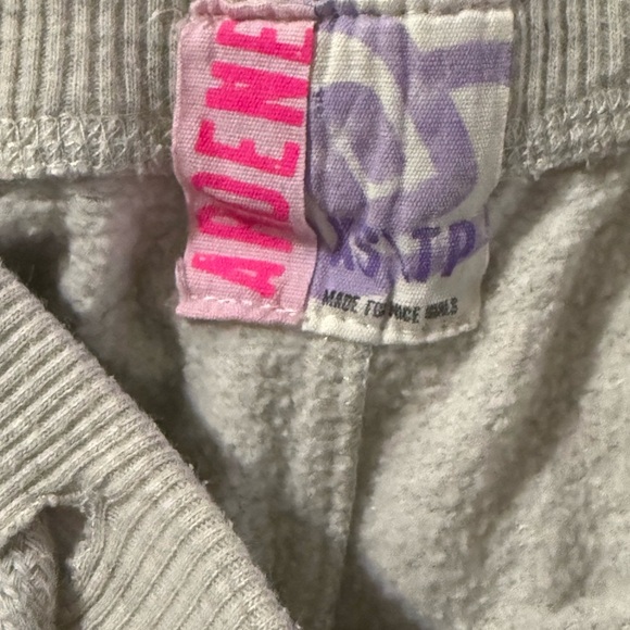 Zara Gray Athletic Shorts with Drawstring Waist - Picture 5 of 5